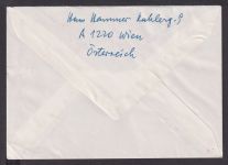 Flugpost R Brief Wien Österreich EF Block 5 WIPA Philatelie Essen Briefmarken