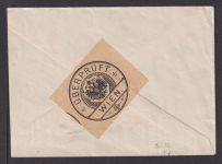 Hotel Zensur Brief Sacher Wien Österreich Berlin mit intaktem Adler Brustschild