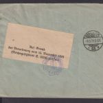 R Brief Brindisi Italien MEF 40 l Berlin Geöffnet Verordnung Reichsgesetz