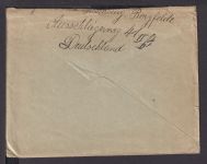 Kriegsgefangenenpost Zensur Brief L3 Vise au Commandemont Regional DBS de... De
