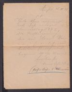 Stadtpost Privatpost München Ganzsache Kartenbrief Bayern 1898 Courier Stadtpost