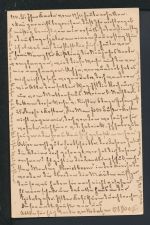 Ganzsache Weltevreden Niederländisch Indien 1908 Bern Schweiz
