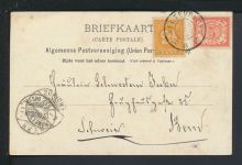 Ansichtskarte Weltevreden Niederländisch Indien China Küche 1916 Bern Schweiz