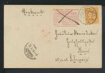 Ansichtskarte Weltevreden Niederländisch Indien Mädchen Blumen 1916 Bern Schweiz