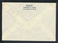 DDR R-Brief Leipzig Sachsen 1962 Tag der Briefmarke Halle Saale Sachsen-Anhalt
