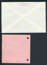 Bund DDR Brief Bauwerke Nachnahme selt SST Deutschlandia 1990 Bonn NRW Dresden