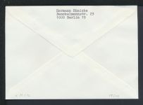 Bund R-Brief SST Berlin Marathon 1992 Leverkusen NRW Brandenburger Tor