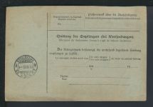 Bahnpost Frankfurt Karlsruhe Basel Zug 24 Deutsches Reich Paketkarte Frankfurt
