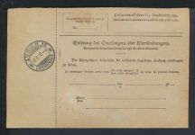 Deutsches Reich Paketkarte Berlin 1913 Zürich Schweiz