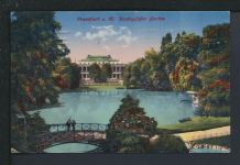Ansichtskarte Frankfurt Hessen Zoologischer Garten 1920 Bern Schweiz