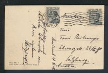 Auto Oldtimer Ansichtskarte Mailand Italien Corso Buenos Aires 1921 Salzburg