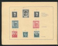 Tschechoslowakei Europa Briefmarken Geschenkheft incl. Block 1937 selten