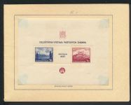 Tschechoslowakei Europa Briefmarken Geschenkheft incl. Block 1937 selten
