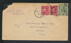 Sammlung USA Canal Zone Übersee Briefmarken Lot Briefe + Karten 1910 - 1978