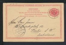 Schweden Sammlung Ganzsachen inter. Lot von 31 Karten und Briefe