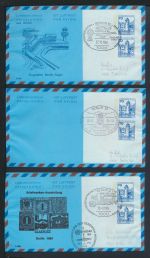 Bund Sammlung Ganzsachen + Privatganzsachen gutes Lot von 57 Briefen und Karten