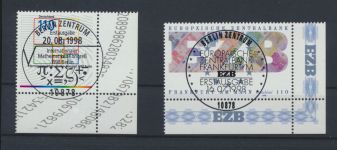 Bund Luxus Spezial Sammlung Bogenecken Eckrand Jahrgang 1998 KatWert 115,60 +++