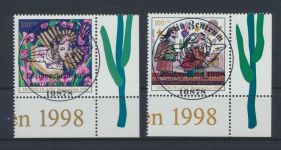 Bund Luxus Spezial Sammlung Bogenecken Eckrand Jahrgang 1998 KatWert 115,60 +++