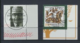 Bund Luxus Spezial Sammlung Bogenecken Eckrand Jahrgang 1999 KatWert 118,20 +++