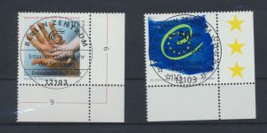 Bund Luxus Spezial Sammlung Bogenecken Eckrand Jahrgang 1999 KatWert 118,20 +++