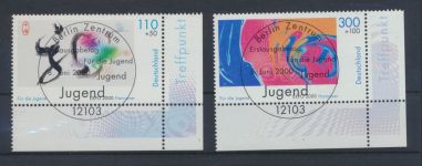 Bund Luxus Spezial Sammlung Bogenecken Eckrand Jahrgang 2000 KatWert 121,00 +++