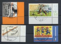 Bund Luxus Spezial Sammlung Bogenecken Eckrand Jahrgang 2014 KatWert 143,30++