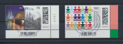 Bund Luxus Spezial Sammlung Bogenecken Eckrand Jahrgang 2022 KatWert 180,82 +++