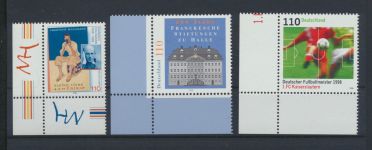 Bund Luxus Spezial Sammlung Bogenecken Eckrand Jahrgang 1998 KatWert 124,30 +++