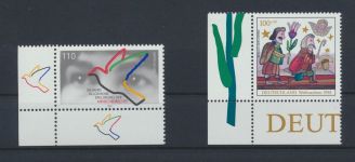 Bund Luxus Spezial Sammlung Bogenecken Eckrand Jahrgang 1998 KatWert 124,30 +++