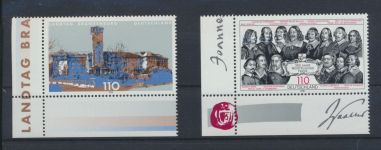 Bund Luxus Spezial Sammlung Bogenecken Eckrand Jahrgang 1998 KatWert 124,30 +++