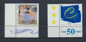 Bund Luxus Spezial Sammlung Bogenecken Eckrand Jahrgang 1999 KatWert 112,80 +++