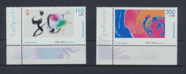 Bund Luxus Spezial Sammlung Bogenecken Eckrand Jahrgang 2000 KatWert 131,20 +++