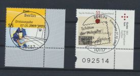 Bund Luxus Spezial Sammlung Bogenecken Eckrand Jahrgang 2009 KatWert 93,60++