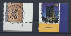 Bund Luxus Spezial Sammlung Bogenecken Eckrand Jahrgang 2011 KatWert 110,10++