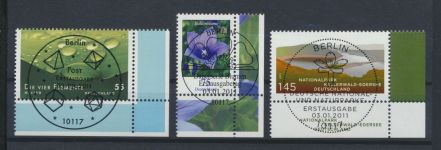 Bund Luxus Spezial Sammlung Bogenecken Eckrand Jahrgang 2011 KatWert 110,10++