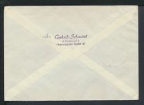 Brief DDR Zusammendruck Oberhof Thüringen Düsseldorf NRW SST Kurort der