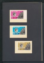 Asien Hongkong Übersee Geschenkheft oder Karte 100 Jahre Briefmarke 1962