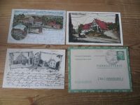 Ansichtskarten Vlotho Weser NRW Nachlass schöne Sammlung von 13 alten AK plus