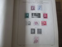 Sammlung DDR 1949-1966 gestempelt sauber aufgezogen im Schaubek Vordruck Binder