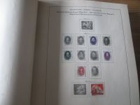 Sammlung DDR 1949-1966 gestempelt sauber aufgezogen im Schaubek Vordruck Binder