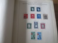 Sammlung DDR 1949-1966 gestempelt sauber aufgezogen im Schaubek Vordruck Binder