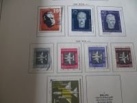 Sammlung DDR 1949-1966 gestempelt sauber aufgezogen im Schaubek Vordruck Binder