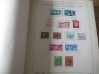 Sammlung DDR 1949-1966 gestempelt sauber aufgezogen im Schaubek Vordruck Binder