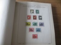 Sammlung DDR 1949-1966 gestempelt sauber aufgezogen im Schaubek Vordruck Binder