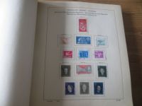 Sammlung DDR 1949-1966 gestempelt sauber aufgezogen im Schaubek Vordruck Binder