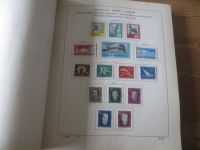 Sammlung DDR 1949-1966 gestempelt sauber aufgezogen im Schaubek Vordruck Binder