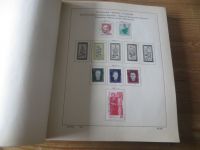 Sammlung DDR 1949-1966 gestempelt sauber aufgezogen im Schaubek Vordruck Binder