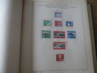 Sammlung DDR 1949-1966 gestempelt sauber aufgezogen im Schaubek Vordruck Binder