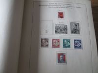 Sammlung DDR 1949-1966 gestempelt sauber aufgezogen im Schaubek Vordruck Binder