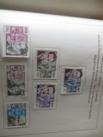 Sammlung DDR 1949-1966 gestempelt sauber aufgezogen im Schaubek Vordruck Binder